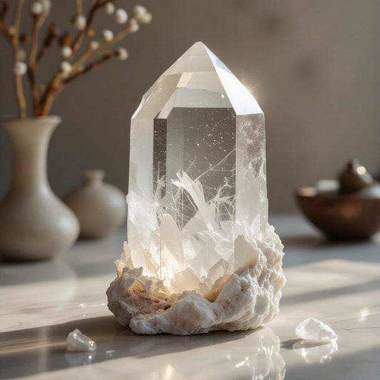 Cristallo di selenite per purificare e impreziosire gli interni